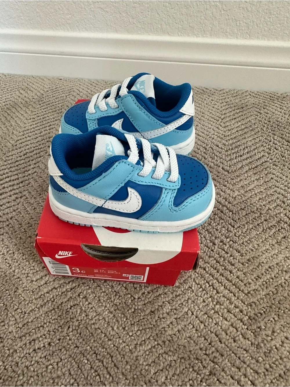 Nike baby size